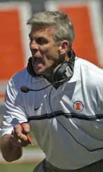 Says Gelfond of Coach Ron Zook: 'I want to see a coach who is emotional, who isn't afraid to speak his mind and who isn't scared to stray away from coach speak. Most of all, I love---absolutely love---that our coach is going to scratch, claw and fight when his back is against the wall.'