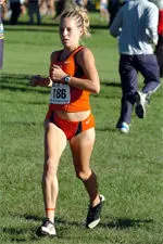 Junior Stephanie Simms finished 13th overall and second for the Illini at the NCAA Midwest Regional meet.