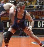 Brian Glynn won a clutch major decision for the Illini against Michigan, who went on to tie the Wolverines in Ann Arbor.