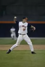 Chad Frk went 2-for-4 with two runs and was solid defensively in the Illini's 4-2 win.