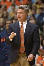 Coach Bruce Weber, who has received multiple national coaching awards this month, will guide his troops against Arizona Saturday evening in the NCAA Regional final.