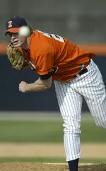 James Morris tossed 5.1 innings of no-hit ball in relief to earn the win in Illinois' 8-4 in over Indiana State.