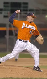 Jake Stewart tossed four innings of two-hit, shutout ball Tuesday night vs. Illinois State.