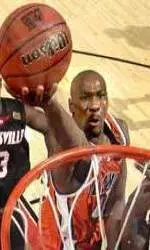 Roger Powell Jr. lays the ball up during the second half of their semifinal game at the Final Four.