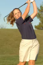 Senior Lyndsey Milligan is tied for 21st with a score of 157 after two rounds of the Big Ten Championships.