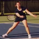 Senior Cynthya Goulet kept her Big Ten singles record spotless with a 3-6, 6-2, 6-1 victory Saturday over Michigan State's Keri Thompson.