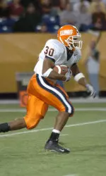 Pierre Thomas pulled in an 11 yard touchdown pass from Tim Brasic. (File Photo)