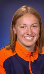 Freshman Amy Forsberg seized a pair of top finishes on Friday.