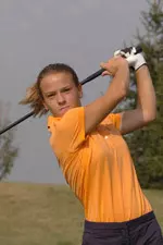 Freshman Nancy Featherstone is on her second trip with the team.