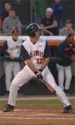Ryan Snowden reached base in all four plate appearances at Eastern Illinois, going 2-for-2 with two runs and two walks in Illinois' 10-6 loss.
