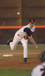 Brian Blomquist was in top form, throwing eight shutout innings while allowing just three hits and a walk with a career-best eight strikeouts.