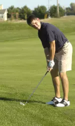 Jon Krick shot an even par 72 in the first round at Isleworth