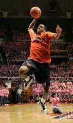Freshman Mike Davis had 13 points and nine boards to lead Illini in an exhibition victory over Quincy.