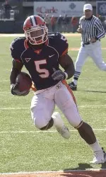 Rashard Mendenhall was one of 34 Illini named Academic All-Big Ten