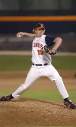 Jake Toohey recorded his first save of 2007 after stranding the tying run on third base in Illinois' 14-13 win over Purdue.