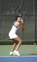 Behind Shivani Davé's win at No. 3 singles, the Illini prevailed over Illinios State 6-1 tonight at the Atkins Tennis Center.