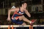 Hodges won the 400m hurdles at the Illinois Invitational.