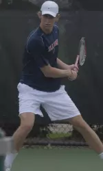 Junior Kevin Anderson improved to 10-5 over ranked opponents with his 6-4, 6-3 victory over No. 84 Raoul Schwark.