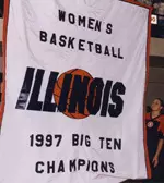 Illinois celebrated the 10th anniversary of it 1997 Big Ten women's basketball title April 27-28