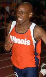 Lesiba Masheto won the Drake Relays Special Invitational 400m on Saturday