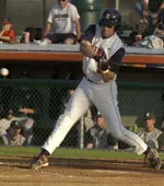 Mike Rohde belted a three-run homer as Illinois came from behind to defeat Michigan State 6-5, moving within one win of clinching a berth in the Big Ten Tournament.