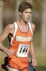 Senior Trent Hoerr finished sixth at the Notre Dame Invitational.