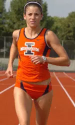 Sophomore Angela Bizzarri finished second at the Notre Dame Invitational with a personal-best of 16:43 as she led the Illini to a second-place finish.