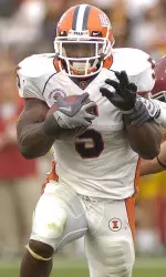 Junior Tailback Rashard Mendenhall will forgo senior season at Iliinois.