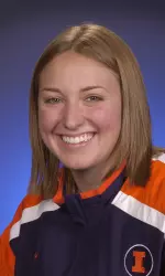 Amy Forsberg knocked seven seconds off her previous season best time in the 1650 Free.