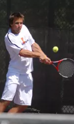 Sophomore Billy Heiser notched three wins over the weekend against higher-ranked opponents at the ASU Invitational.