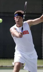 Brandon Davis tallies 6-0, 6-1 victory in Illinois' home win over Ball State.