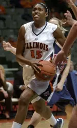 Senior Audrey Tabon and the Illini head to Indiana on Sunday
