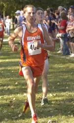 Jeremy Stevens led the Illini for the third time in four meets this season.