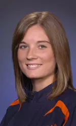 Thompson finished first for the Orange and Blue Friday.