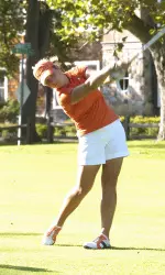 Freshman Samantha Sloan currently leads the Illini at the Challenge at Wolfdancer.