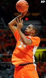 Sophomore forward Mike Davis scored a career-high 20 points to lead the Illini to a 14-point victory over Jackson State.