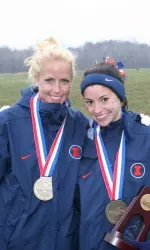 Bizzarri and Engel earned All-American accolades at NCAA Championships.