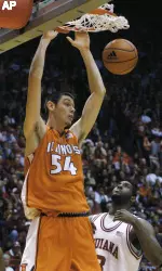 Mike Tisdale finished with 12 points