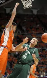Mike Tisdale had a career-high 25 points and 10 rebounds.