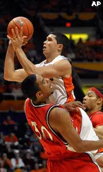 Trent Meachum scored 15 points in a blowout win against Detroit.