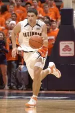 Trent Meacham finished with 19 points. He made all five of his three-point attempts.