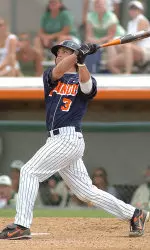 Nick Stockwell was 2-for-4 with a double and two runs in Illinois' 20-6 loss at #22 Baylor.