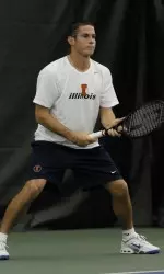 Junior Marc Spicijaric clinched the win as Illinois improved to 6-1 at home in 2008.