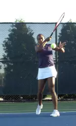 Sophomore Kristina Minor sealed the 4-3 win with her victory at No. 6 singles against Michigan State.