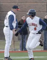 Craig Lutes homered and went 3-for-4 with four RBIs and three runs in Illinois' 15-5 win over Judson.