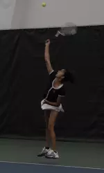 Junior Shivani Davé tallied her first win over a ranked opponent - 14th victory of the year as well - in Illinois loss to No. 22 Michigan.