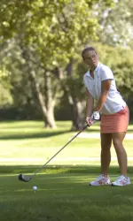 Junior Nancy Featherstone fired a career-low 71 in the opening round of the Indiana Invitational on Monday