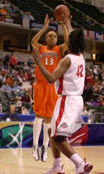 Jenna Smith was named an Honorable Mention All-American after averaging 18.3 points and 9.4 rebounds per game in 2007-08.