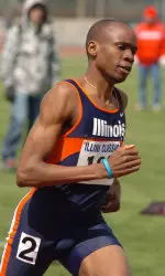 Junior Gakologelwang Masheto took second in the 400m and anchored the 4x400m relay to a runner-up finish at the Big Ten Outdoor Championships at the Illinois Track Stadium.