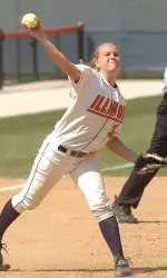 Former Illinois third baseman Shanna Diller will continue her softball career with the Rockford Thunder during the summer.